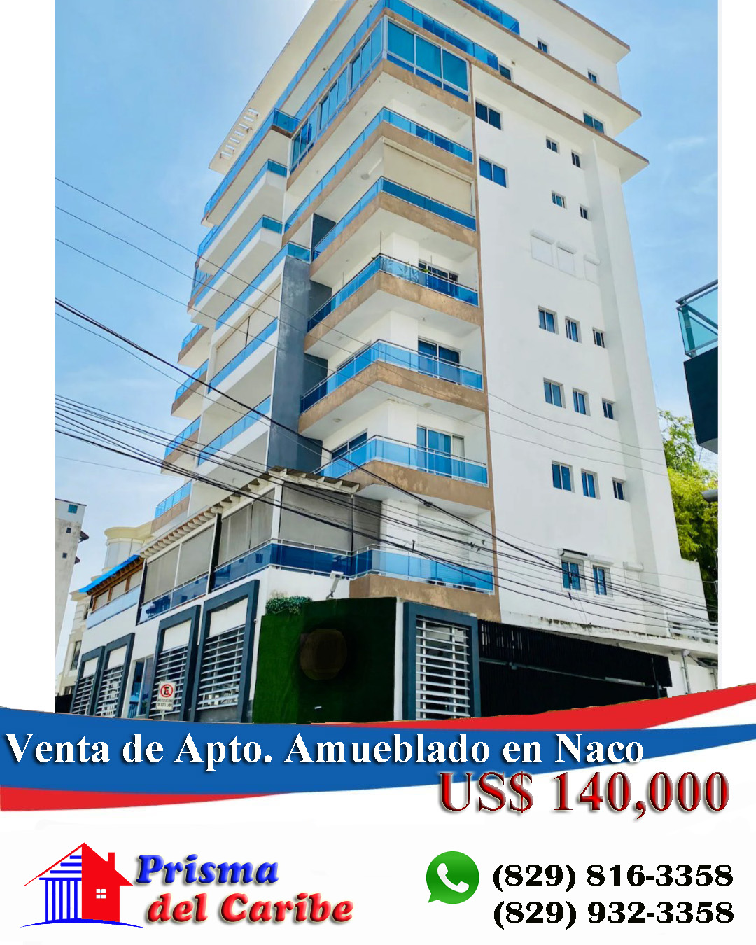 Apartamento Amueblado Ensanche Naco